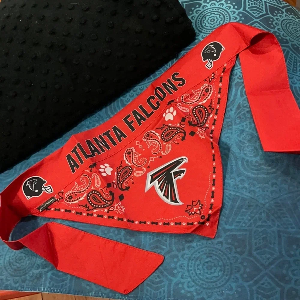 New Atlanta Falcons XL pet bandana